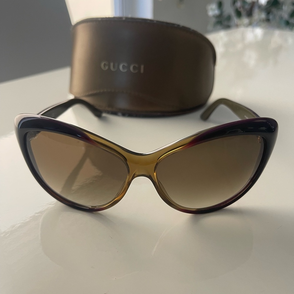 Gucci cat eye sunglasses